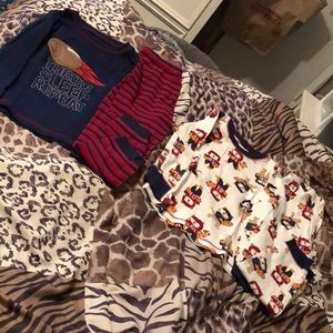 3 pairs of Carters PJs